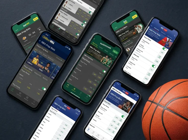 UK mobile betting apps interface comparison for NBA player props